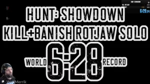 Speedrun Of Hunt Showdown Bossextract Rotjaw In 6m28s World Record